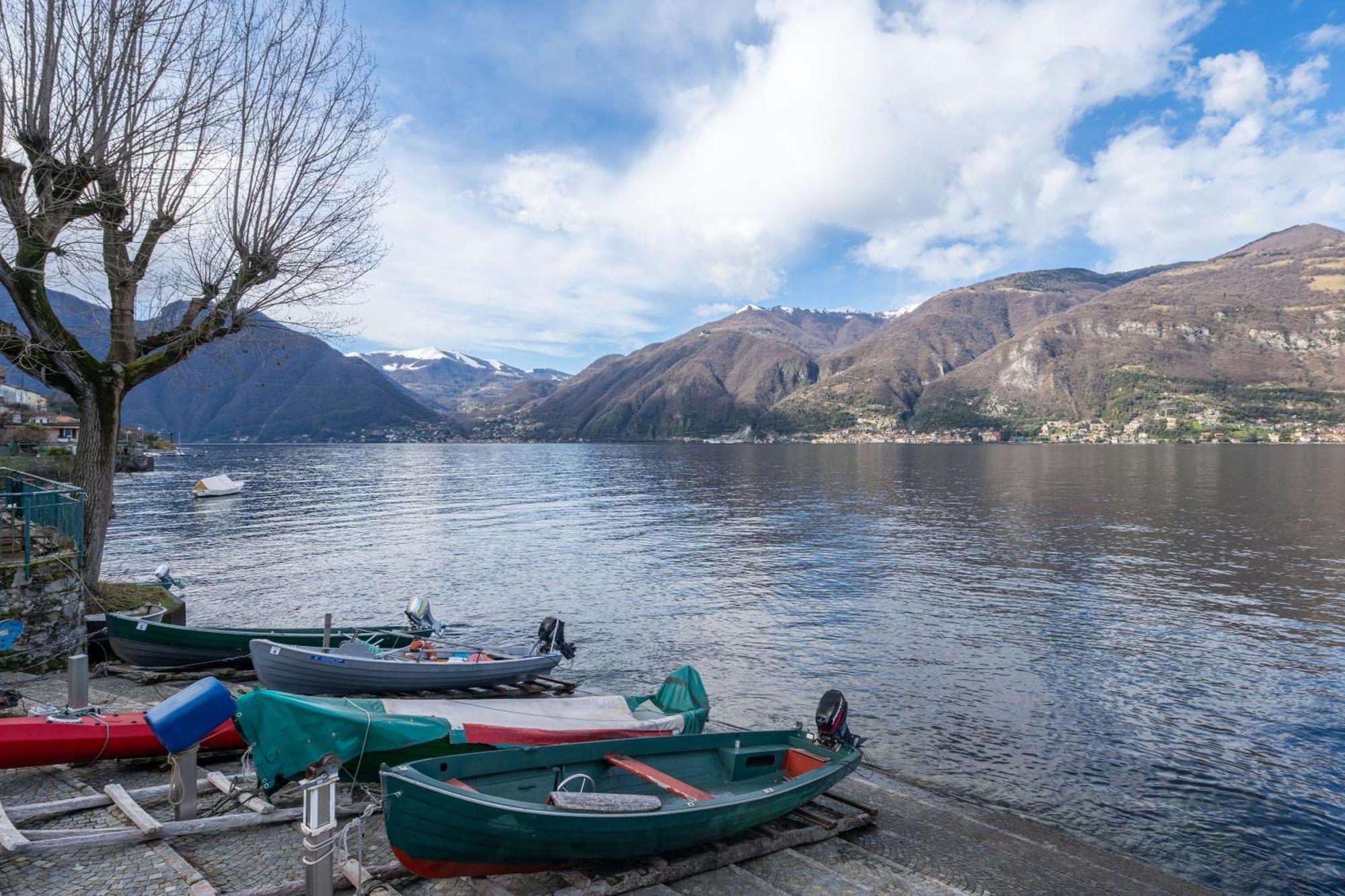 New Stone House Lake View - 1 Леццено Екстер'єр фото