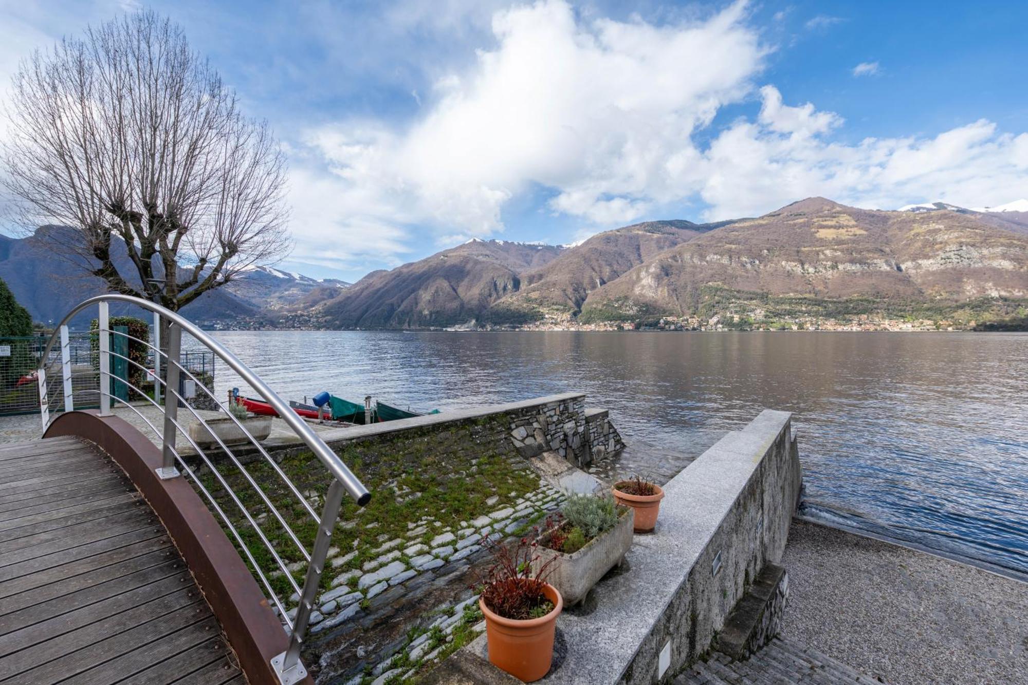 New Stone House Lake View - 1 Леццено Екстер'єр фото